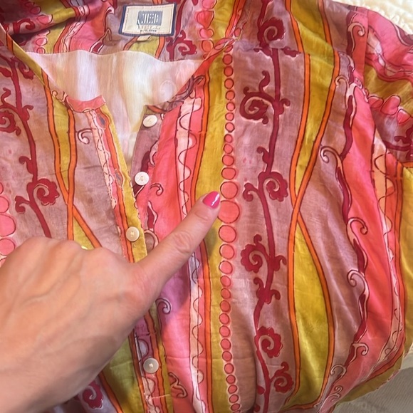 Bell by Alicia Bell popover flounce dress size small - Picture 10 of 10